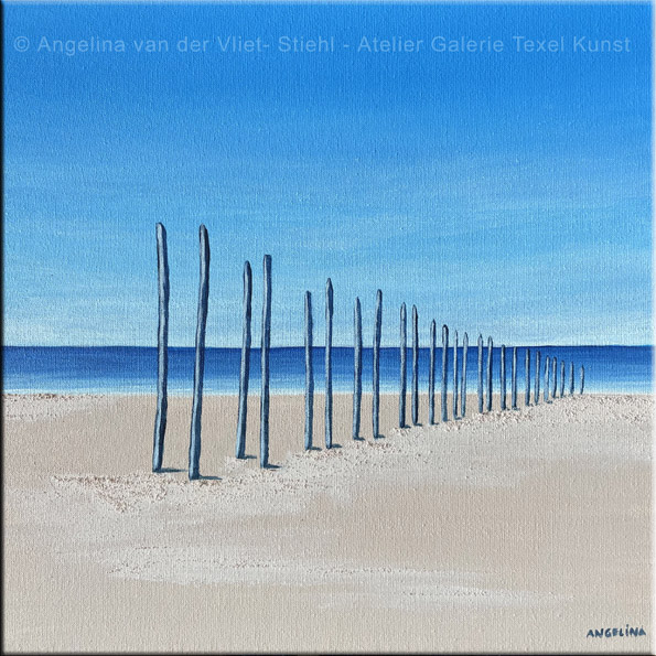 Schilderijen van Texel met de Steiger van Sil door Angelina van der Vliet - Stiehl Schilderijen van Texel met de Steiger van Sil door Angelina van der Vliet - Stiehl